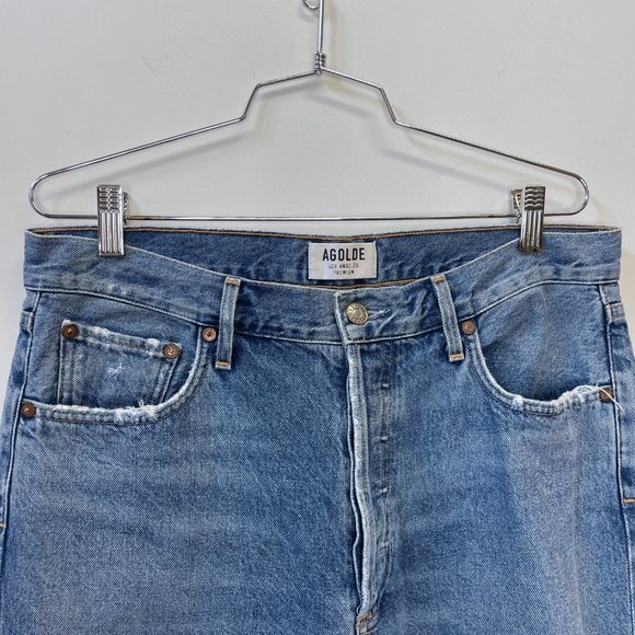 Agolde Jamie Feel Good High Rise Classic Jeans sz 30 - Picture 5 of 8